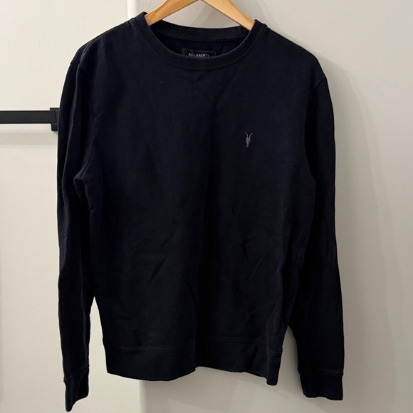 All Saints Other - AllSaints Black Crewneck Sweatshirt